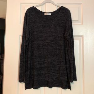 Gray long sleeve shirt!